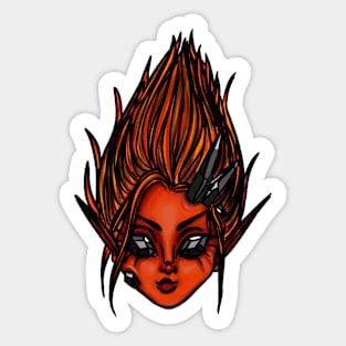 Fire Spark Sticker